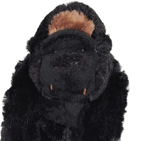 Ganz Webkinz Silverback Gorilla Plush Stuffed Animal Soft Toy 8 inch Black - Picture 4 of 9